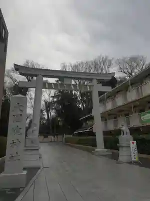 大國魂神社の鳥居