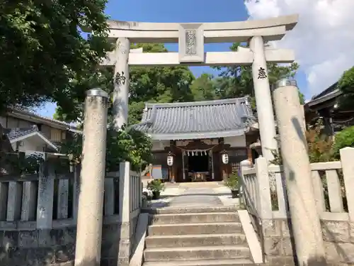 水堂須佐男神社の鳥居