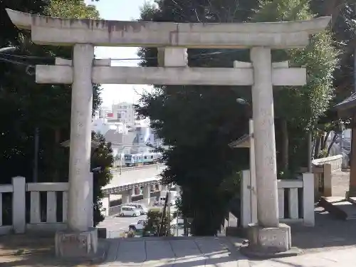 赤羽八幡神社の鳥居