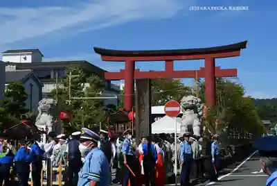 鶴岡八幡宮のお祭り
