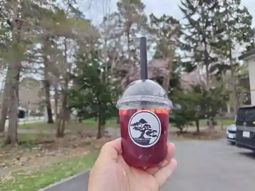 東川神社の食事