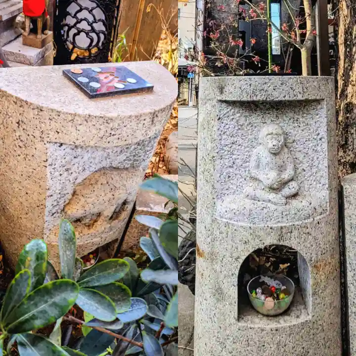 波除神社(波除稲荷神社)の像