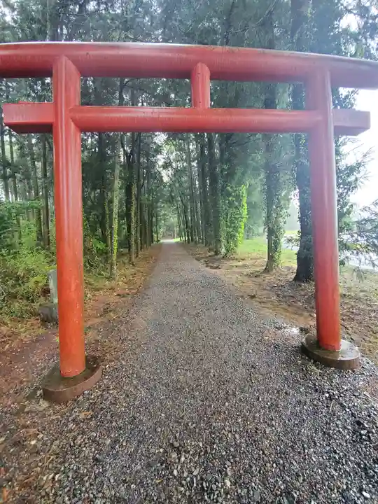 玉藻稲荷神社の鳥居