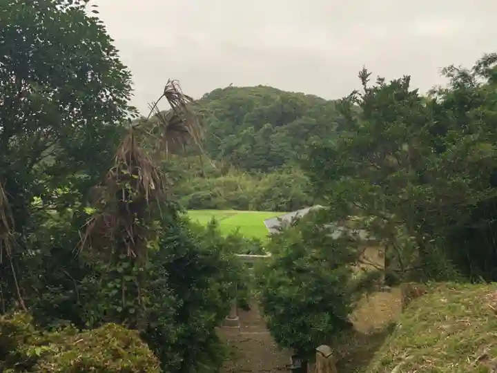 八幡神社の周辺
