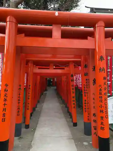 鵠沼伏見稲荷神社の鳥居