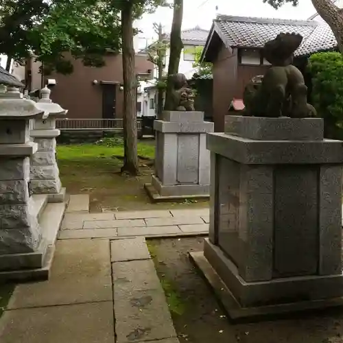 氷川神社の狛犬