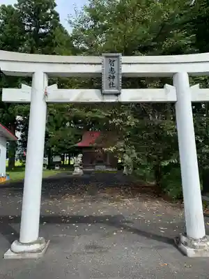 知恵神社の鳥居