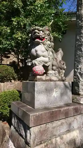 師岡熊野神社の狛犬