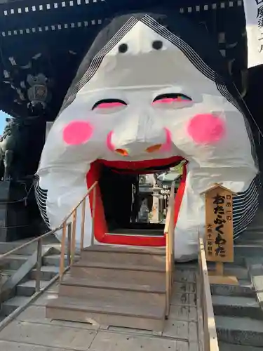 櫛田神社の山門