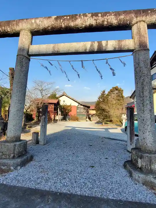 武甲山御嶽神社里宮の鳥居