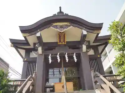 神楽坂若宮八幡神社の本殿・本堂