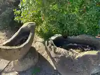 薄井神社の手水舎
