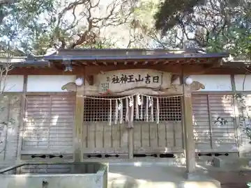 日吉山王神社の本殿・本堂