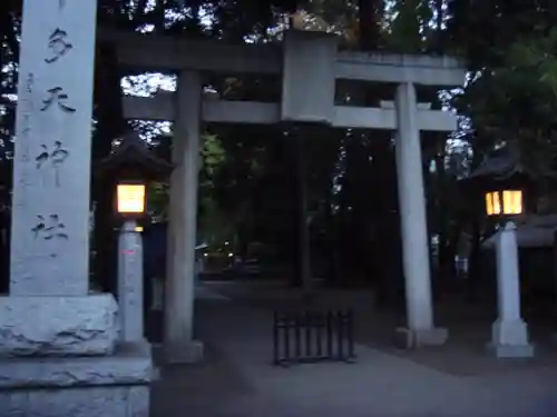 布多天神社の鳥居
