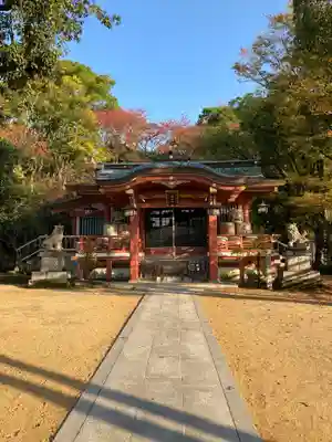 岡本八幡神社の本殿・本堂