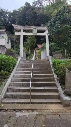 熊野神社（杉田・中原）の鳥居