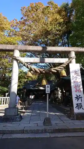 高城神社の鳥居