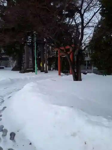 真駒内神社の鳥居