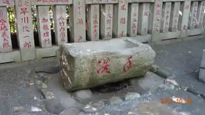 王子神社の手水舎