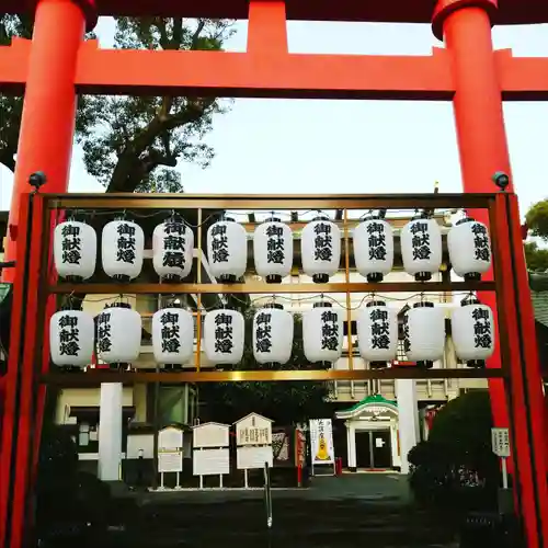 京濱伏見稲荷神社の鳥居