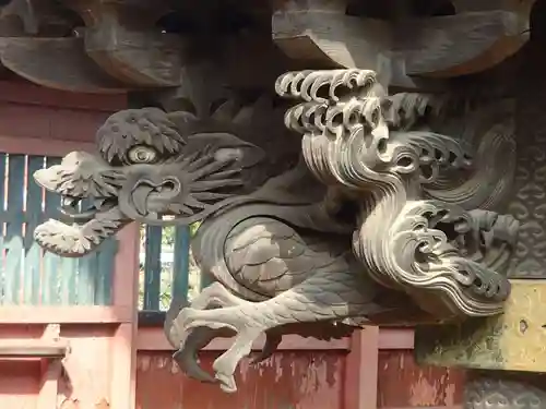 雷電神社の芸術