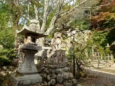 生身天満宮の狛犬