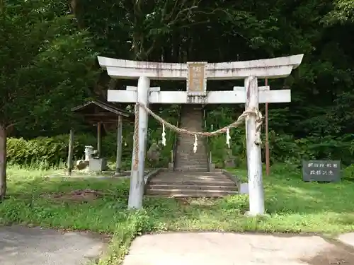 諏訪神社の鳥居