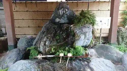 馬橋稲荷神社の手水舎