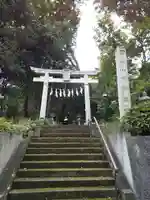 鳩峯八幡神社の鳥居