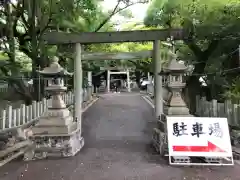 七所神社の鳥居