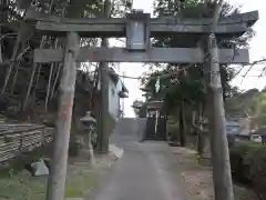 机﨑神社の鳥居