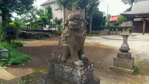 竹間神社の狛犬