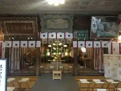 天津神社の本殿・本堂