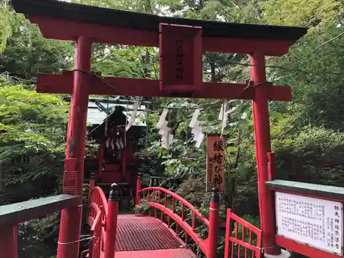 白石神社の鳥居