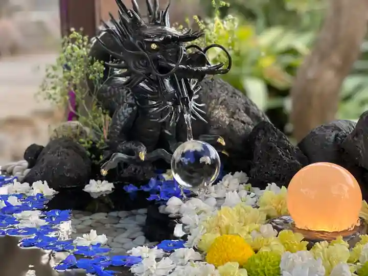 法輪寺の手水舎