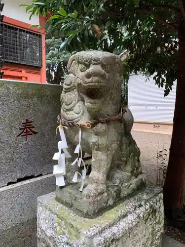 成東八幡神社の狛犬