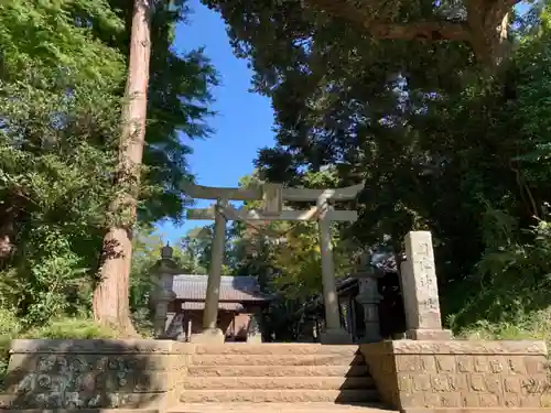 國勝神社の鳥居