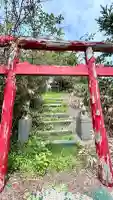 葛登支稲荷神社の鳥居