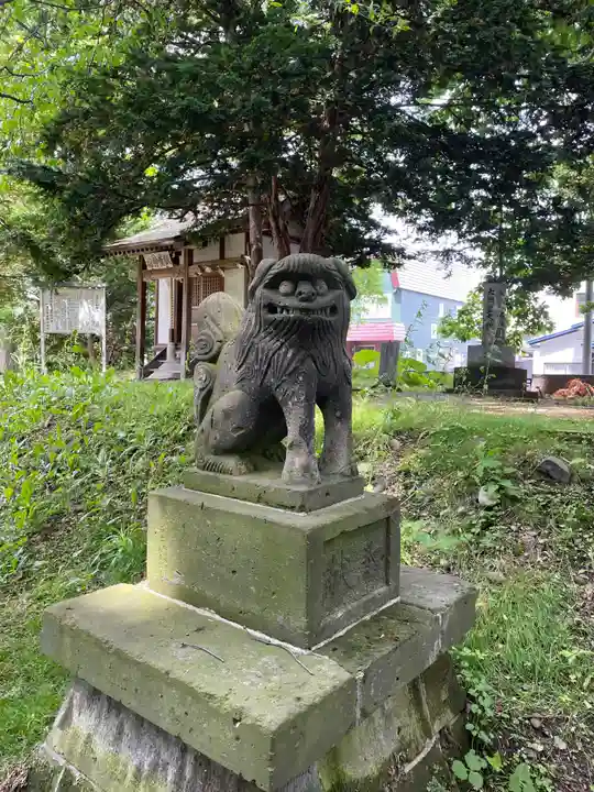 永山神社の狛犬