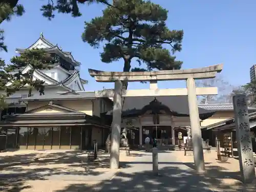 龍城神社の鳥居