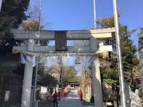 鈴鹿明神社の鳥居