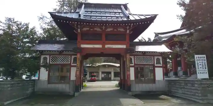 眞久寺の山門・神門