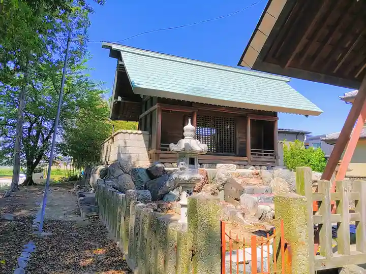 神明社(石作神社)の本殿・本堂