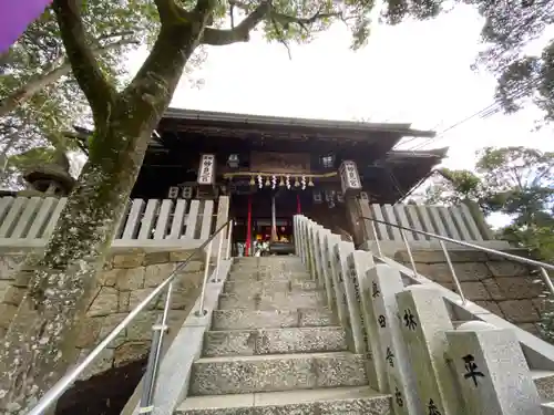 星田妙見宮の本殿・本堂