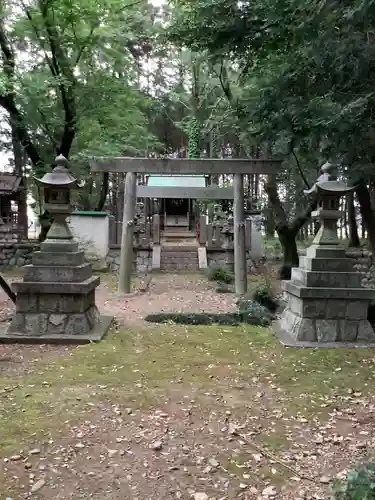 成海神社（羽黒八幡宮）の鳥居