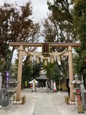 蛇窪神社の鳥居