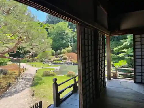 青龍寺の庭園