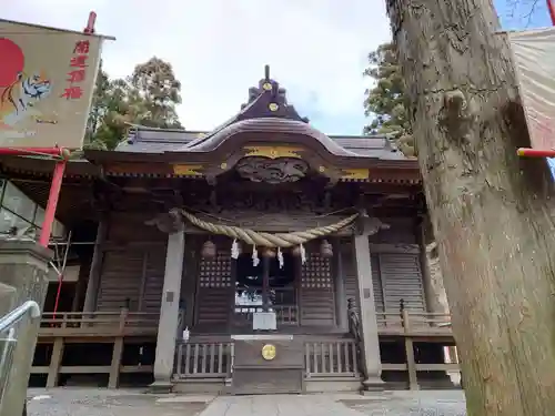 渋川八幡宮の本殿