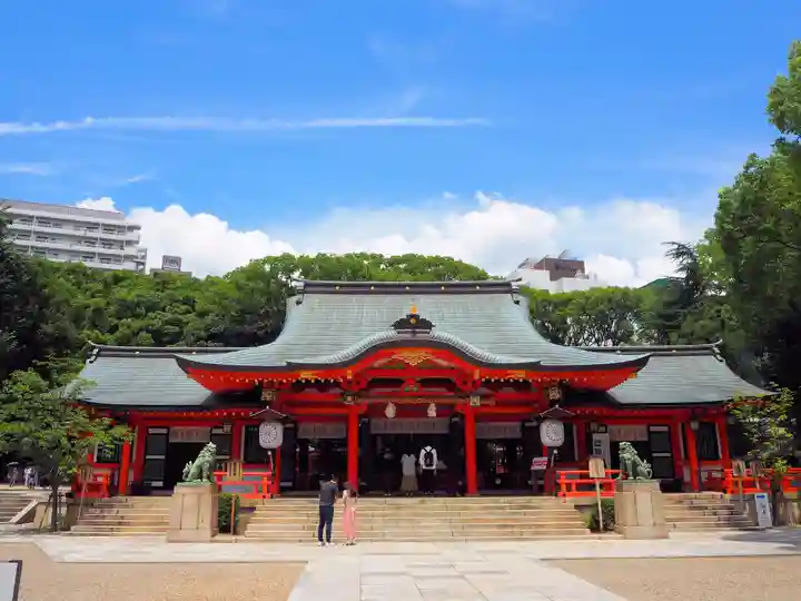生田神社の本殿・本堂
