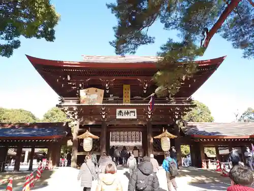 明治神宮の山門・神門
